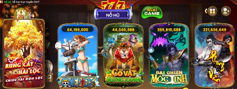 NOHU FM cung cấp kho tàng hơn 5000+ game slot hấp dẫn
