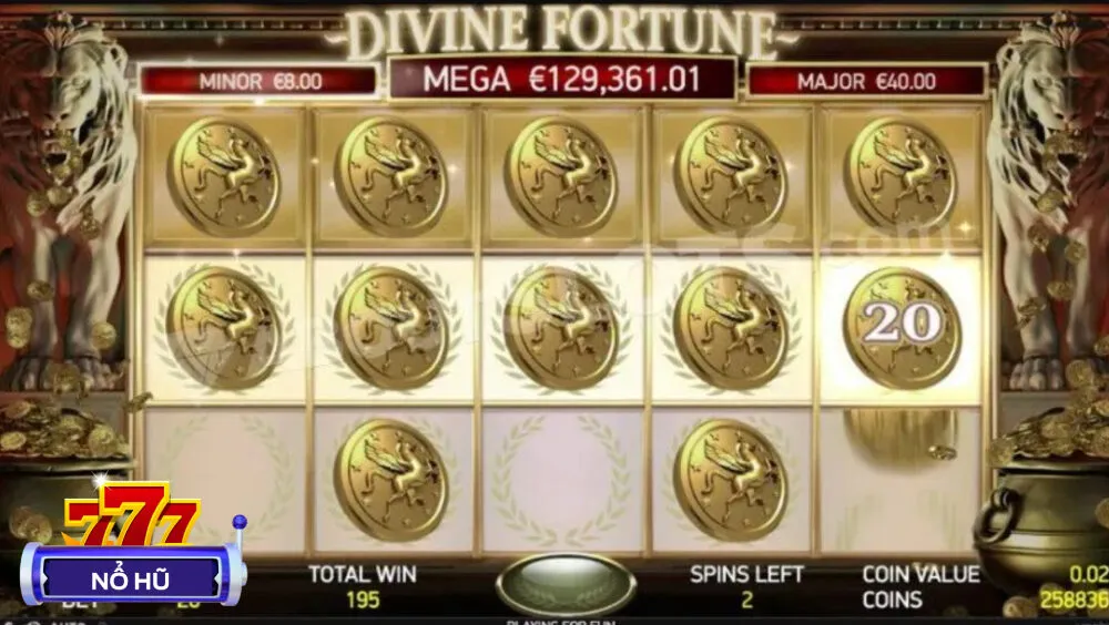 Các biểu tượng sẽ lần lượt xuất hiện sau mỗi lần quay