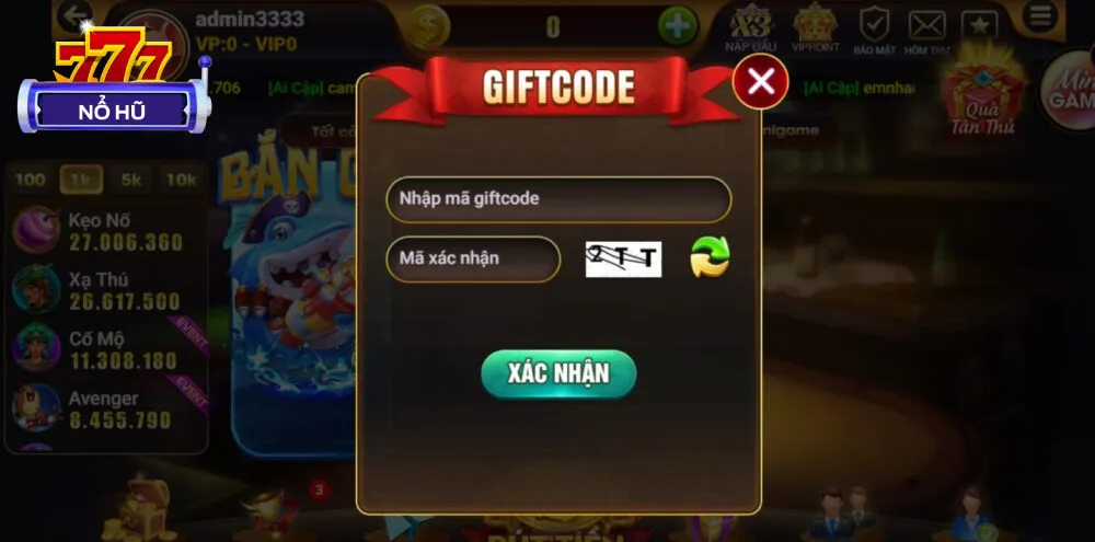 Các khoản giftcode được phát free hàng ngày
